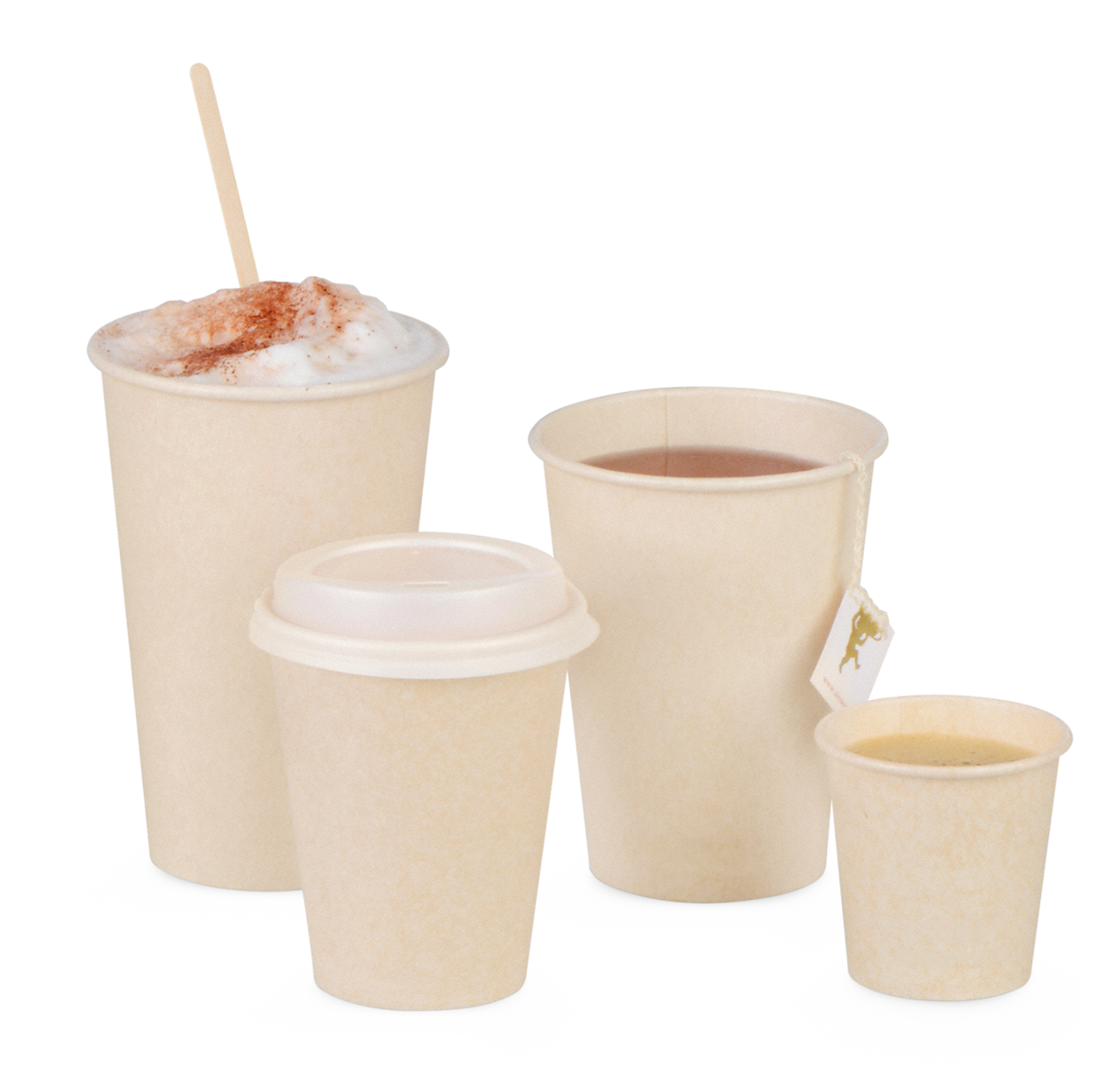 Duni Sweet Gobelet en canne à sucre 