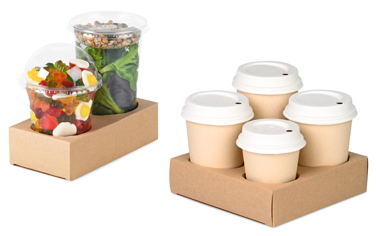 Porte-gobelets en carton