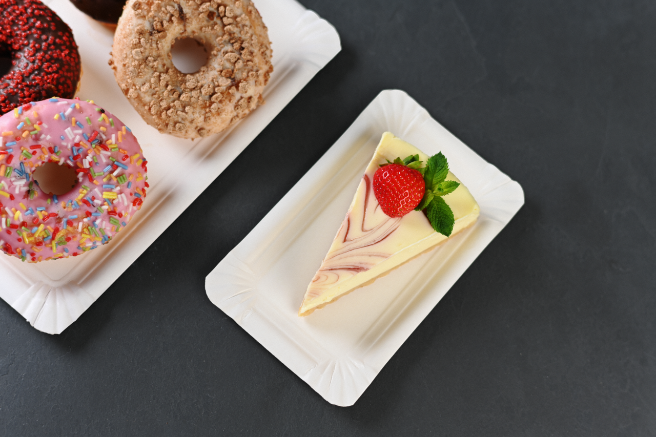 pour les parts de tarte ou de gâteau