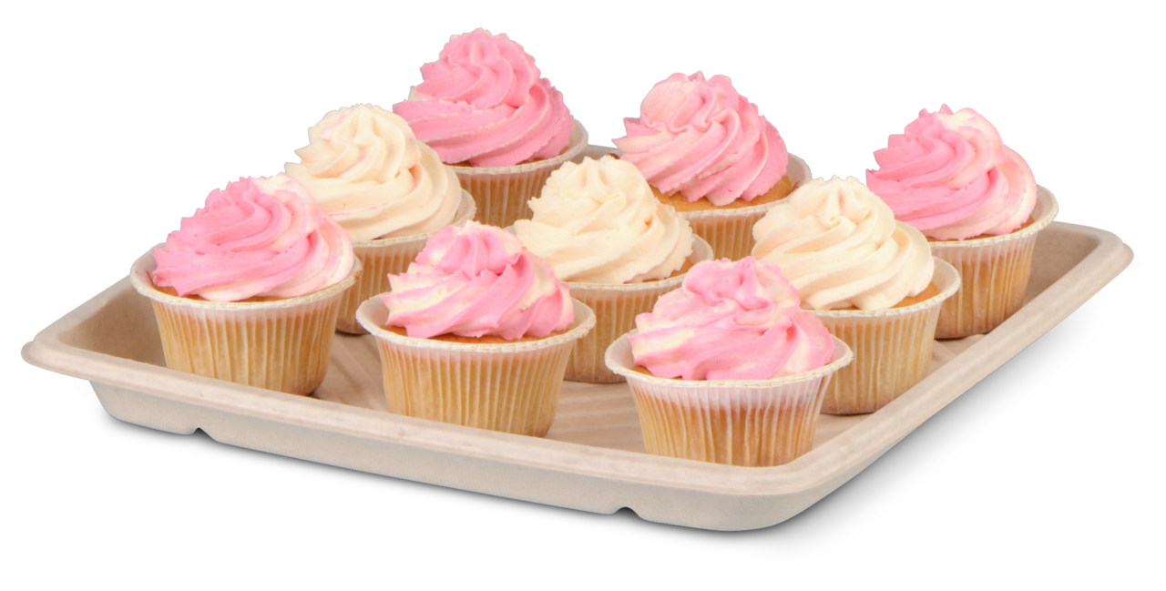 Plateau de service en bagasse