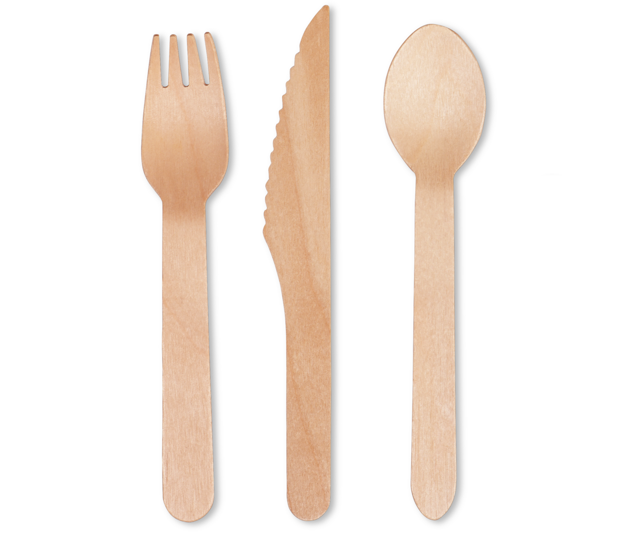 grâce à la fine couche de cire naturelle à base bio, il est particulièrement agréable de manger avec les couverts en bois robuste au goût neutre