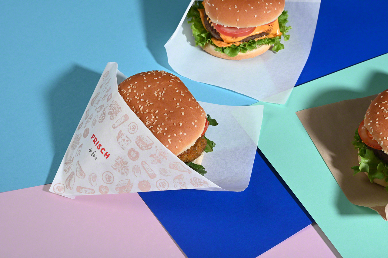Pochette à burger