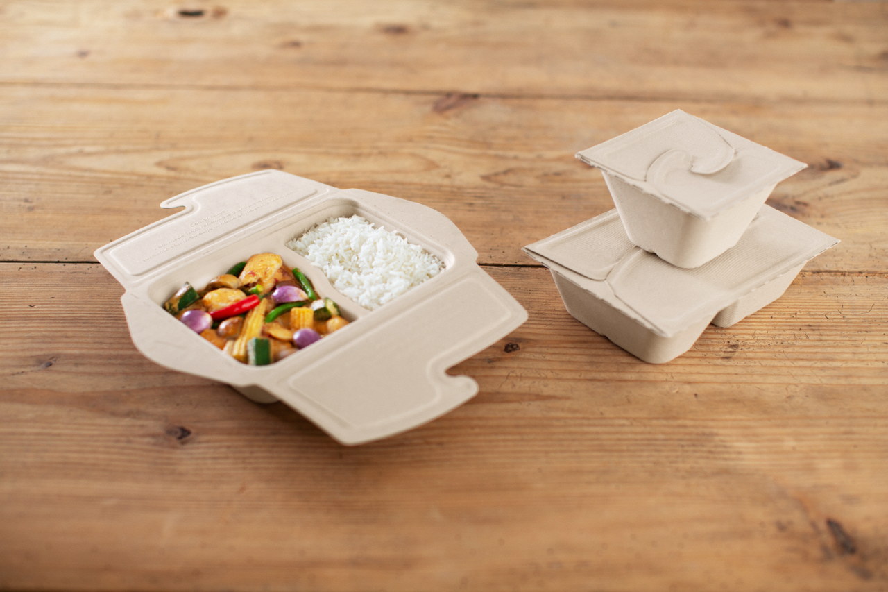 To-Go-Box en cellulose