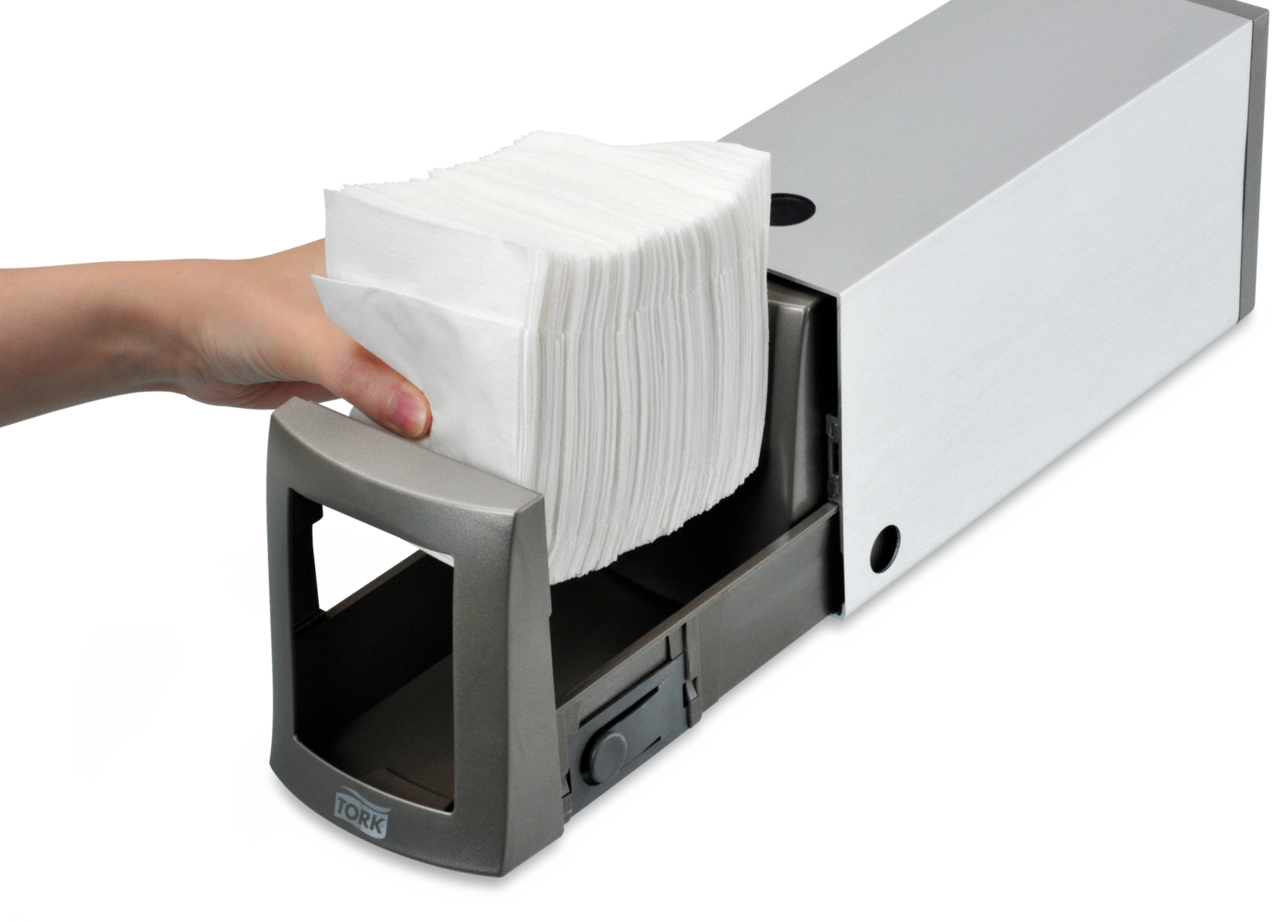 Distributeur de serviettes