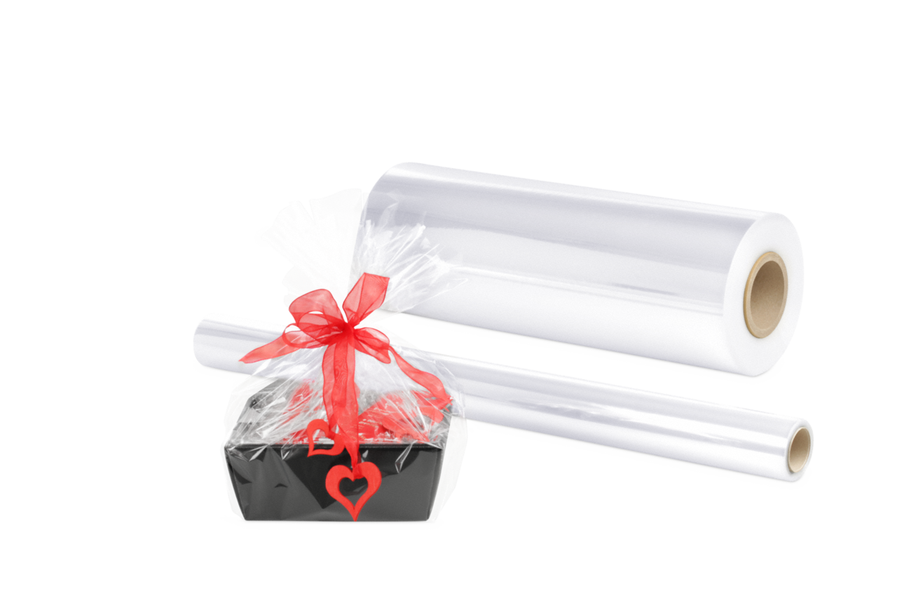 Film transparent en PP pour cadeaux