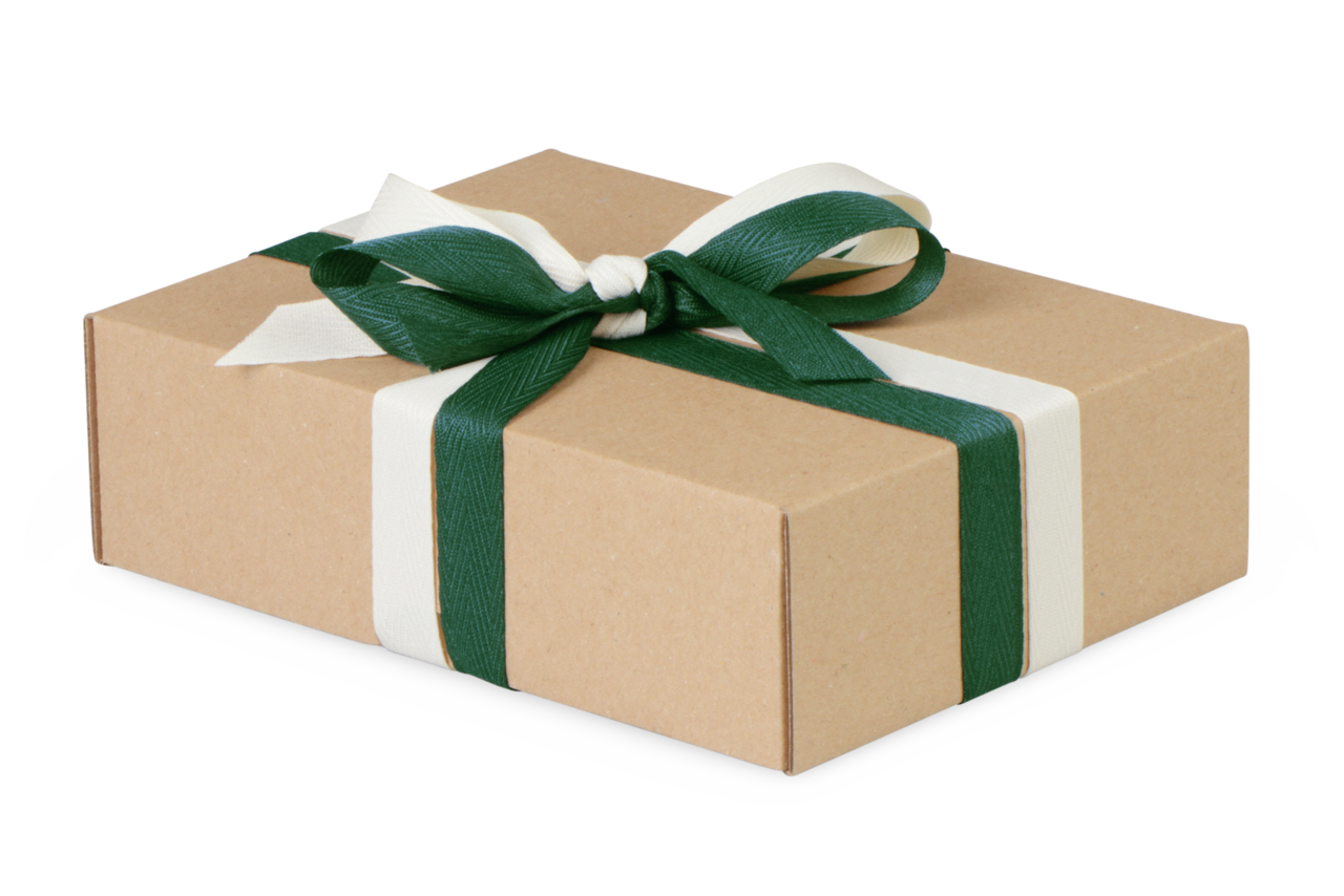Ruban cadeau en matériau recyclé 