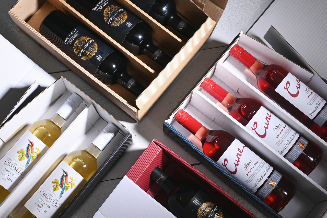 Carton cadeau pour bouteilles COUNTRY