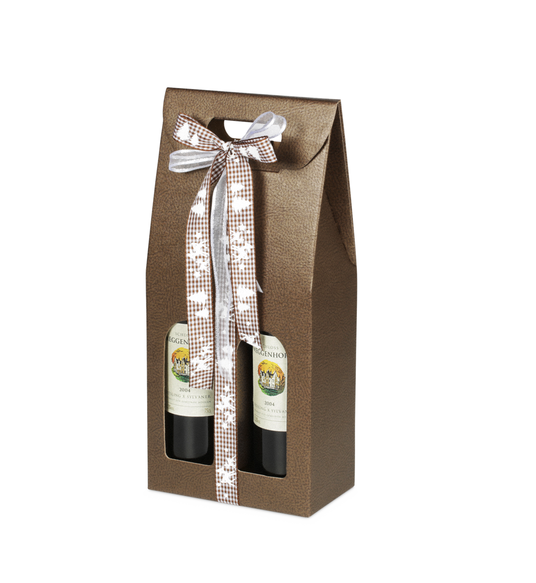 décorez le carton avec les rubans cadeaux assortis en fonction de la saison et de l’occasion