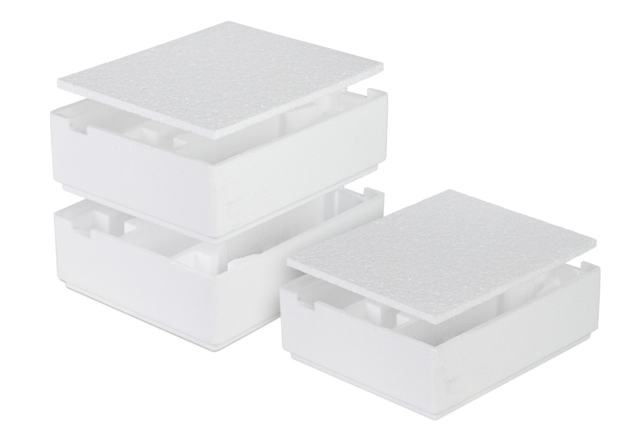 Emballages pour bouteilles Styropor® (EPS / Airpop®)