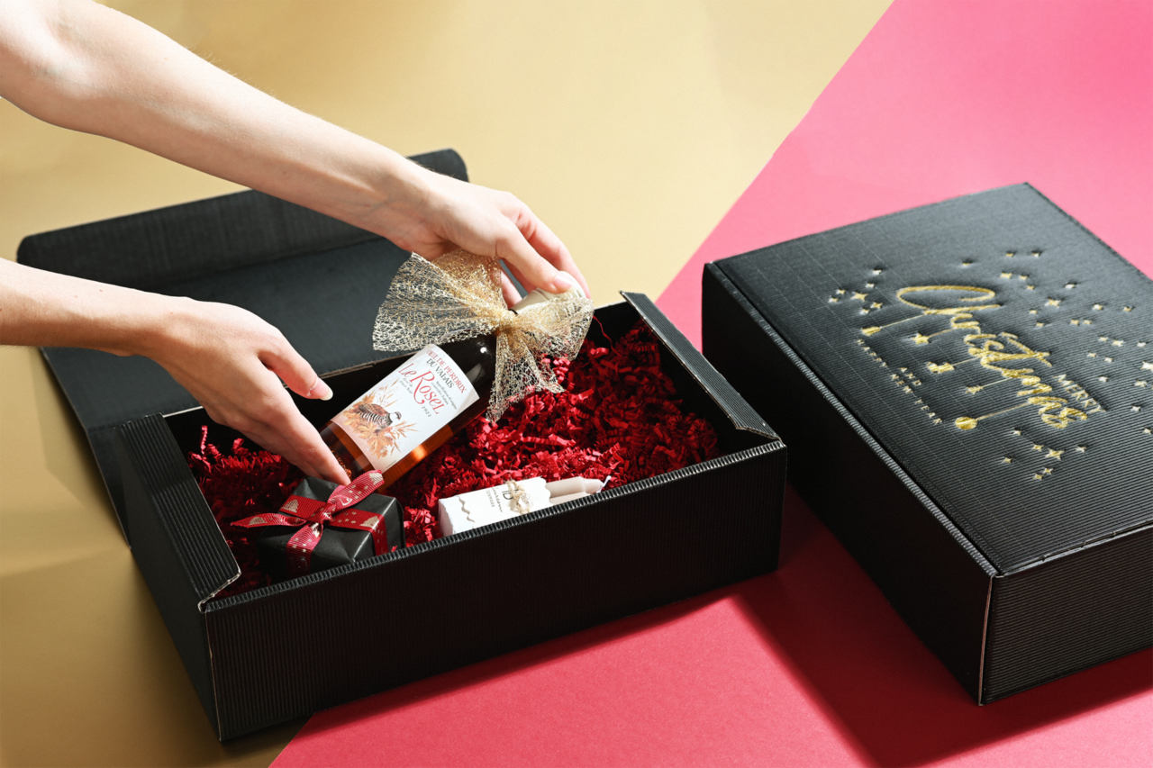 également idéal comme boîte cadeau sans insert