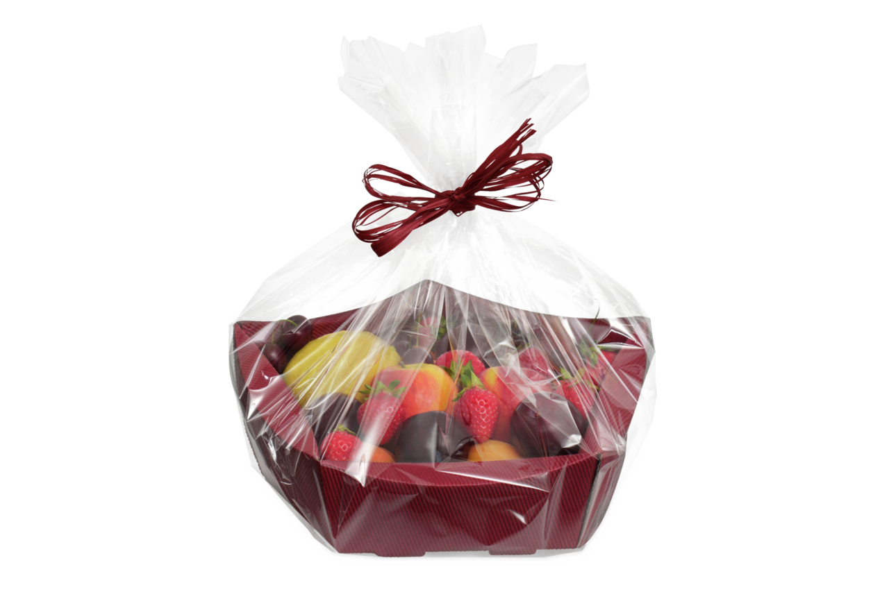 Panier cadeau pentagonal ROYAL