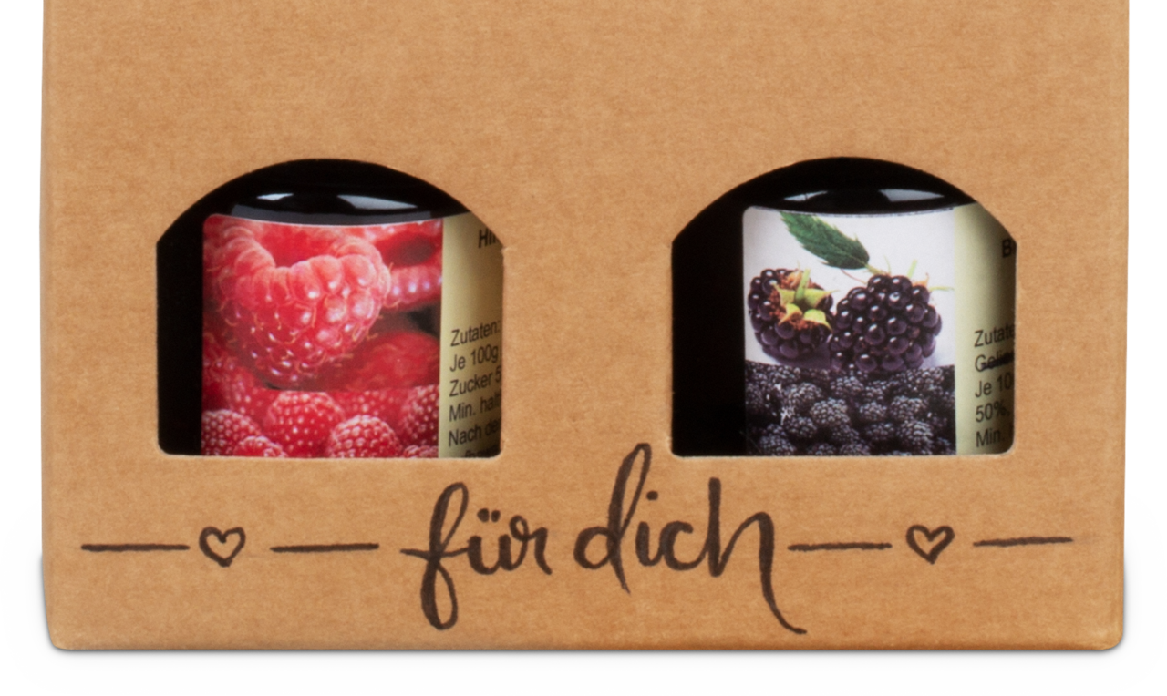 grâce à la surface lisse, vous pouvez mettre une inscription sur le carton très facilement 