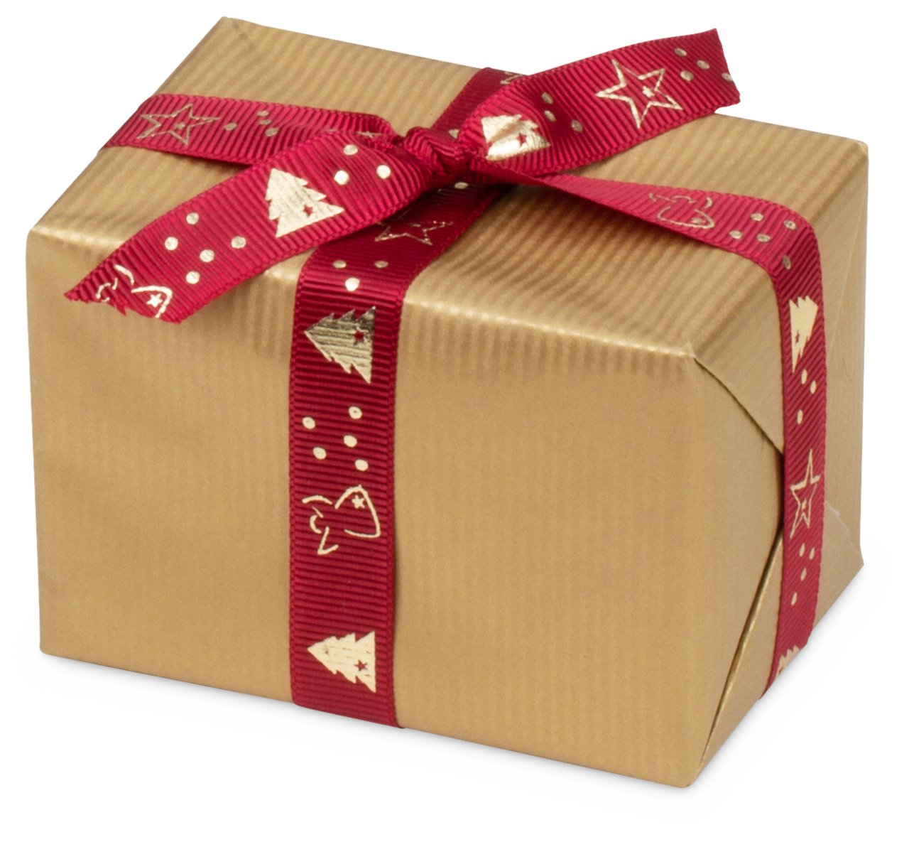 idéal également comme carton extérieur pour emballer des contenus de forme irrégulière avec du papier cadeau
