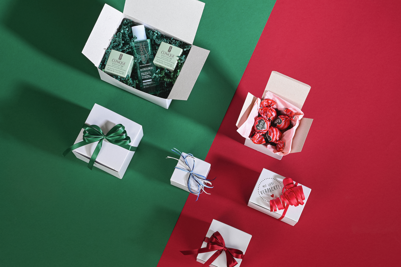 Coffret cadeau et de présentation blanc