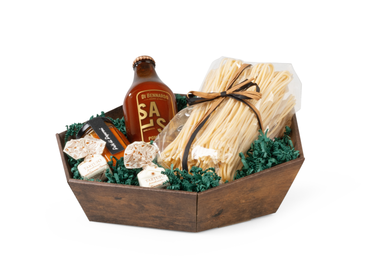 même les plus petites attentions sont mises en scène dans le panier cadeau Vintage RUSTIKAL MINI