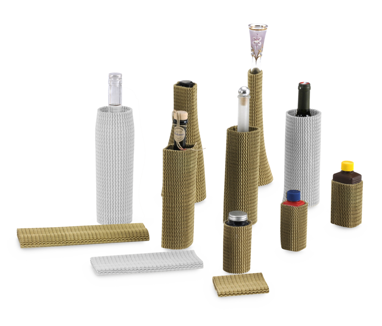 Manchon en carton ondulé extensible PACKWELL/ELASTOWELL