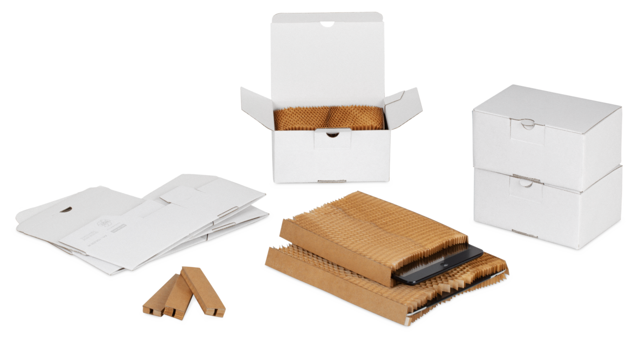 protège les marchandises fragiles contenues dans l’emballage