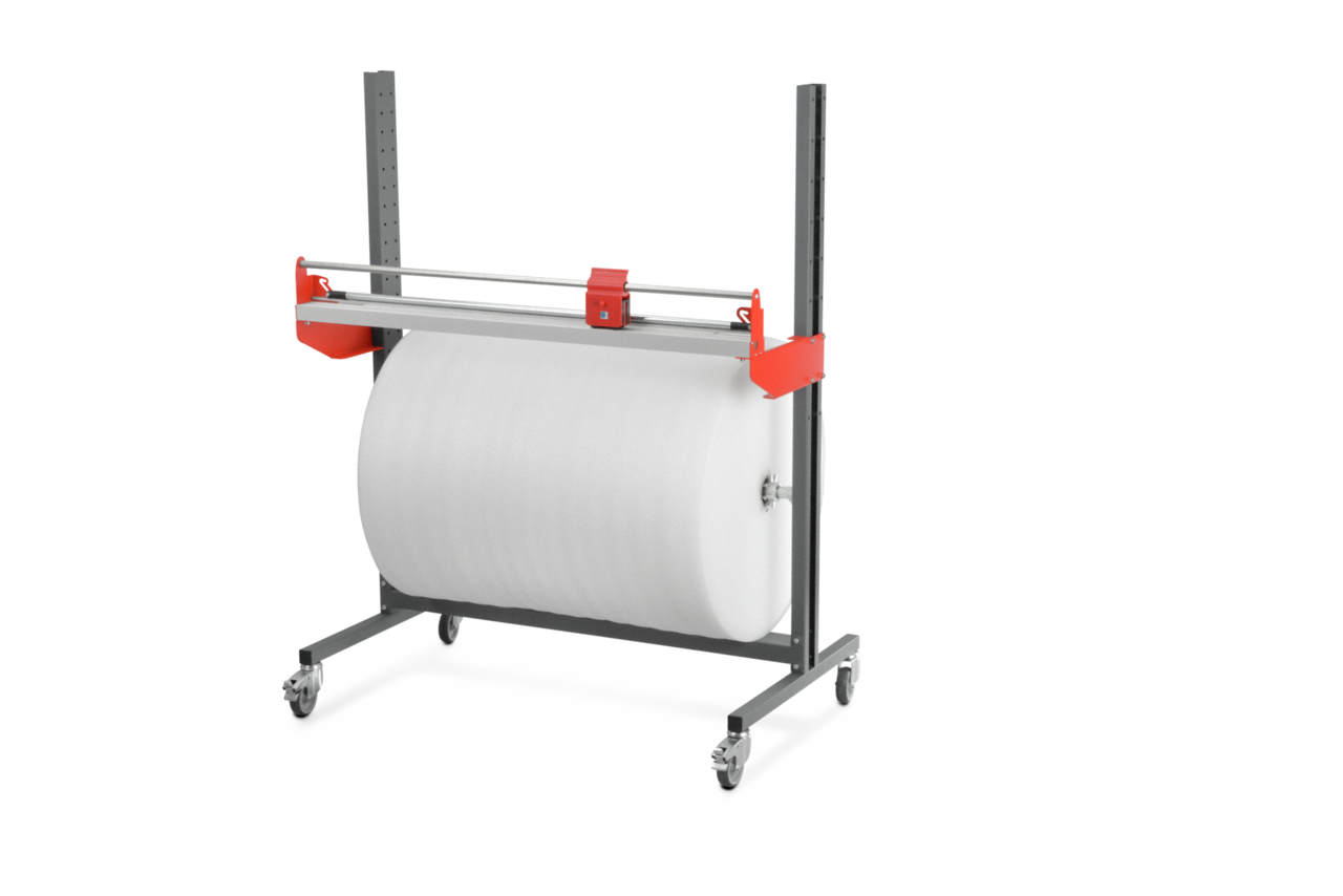 équipé d’un rouleau – Ø max. du rouleau: 100 cm