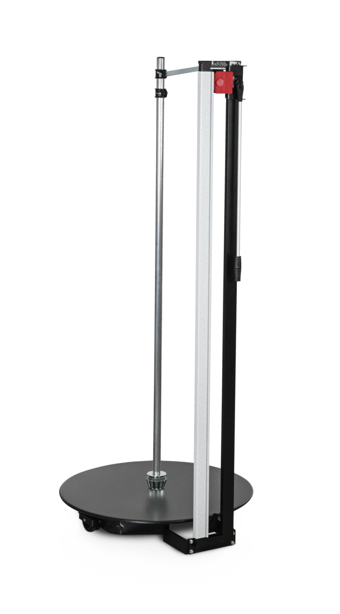 Dérouleur vertical avec dispositif de coupe universel