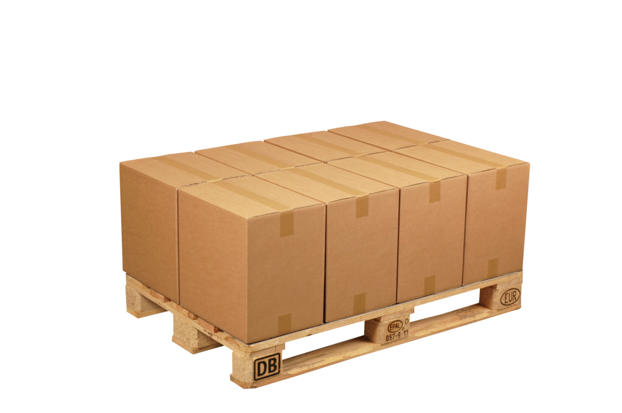 Boîte pliable simple & double cannelure brune, 700 - 1200 mm de longueur