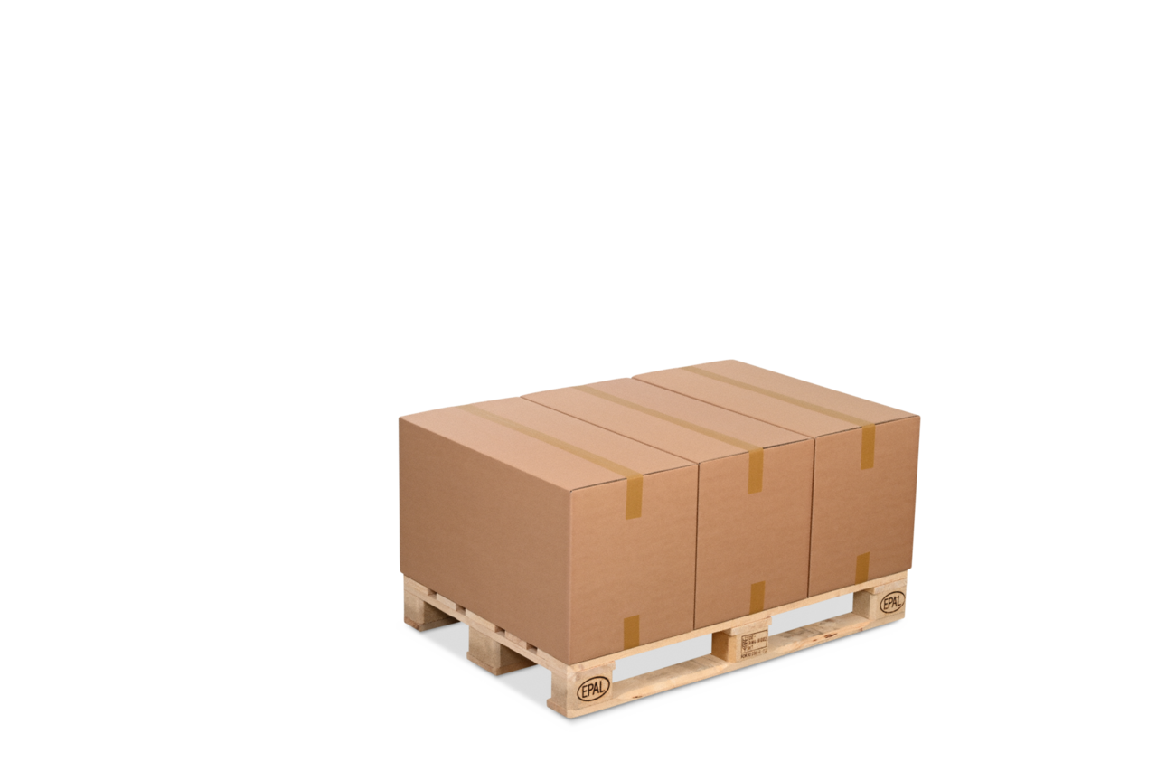 Carton de palettes 800 × 400 mm – format 1/3 europalettes  