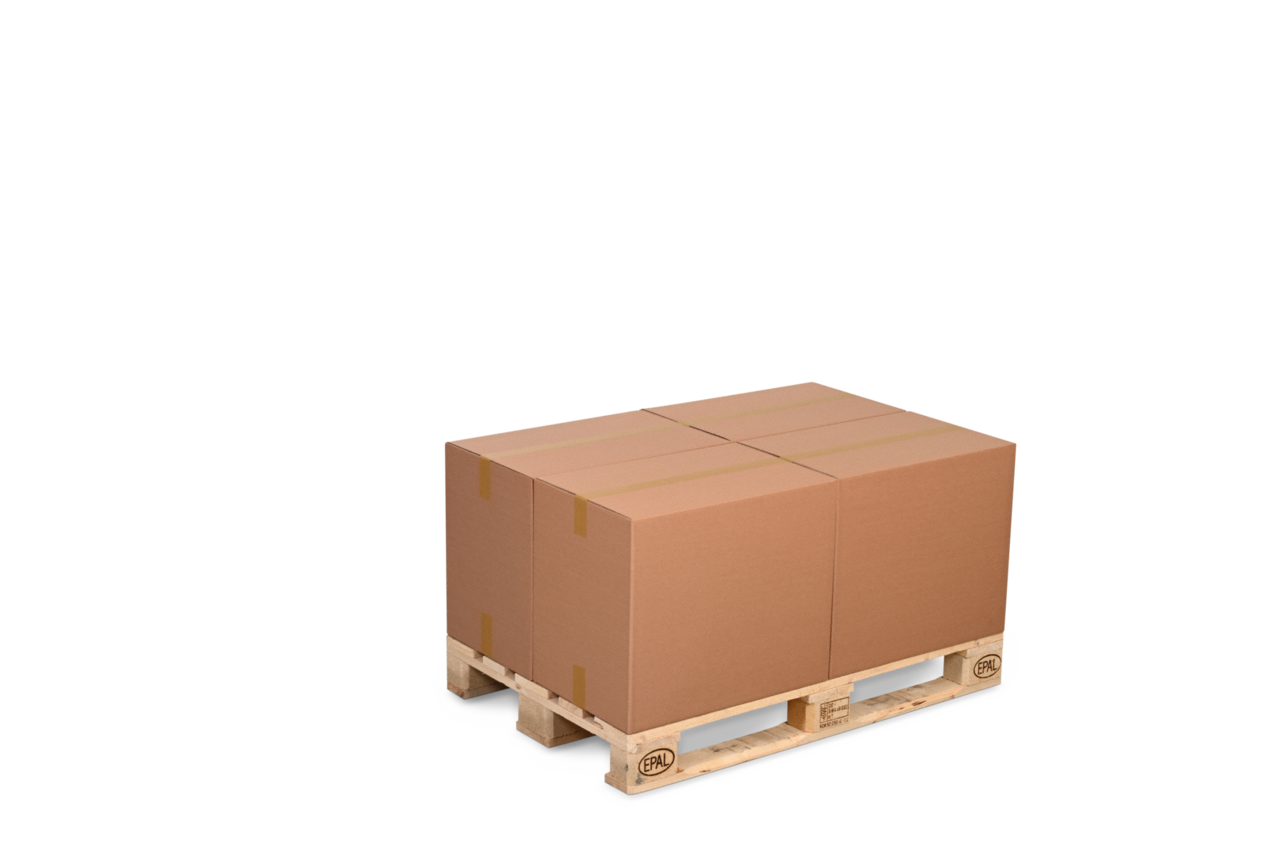 Carton de palettes 600 × 400 mm – format 1/4 europalettes  