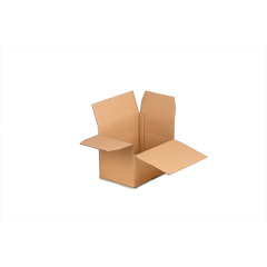 Carton avec fond automatique &agrave; hauteur variable double cannelure pour A4, 305&times;215&times;250/150 mm, NIVEAU-BOX