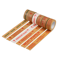 Ruban d'avertissement autocollant en papier