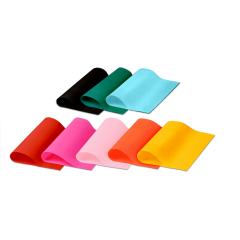 Papier de soie en feuille de couleur