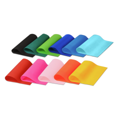 Papier de soie en feuille de couleur