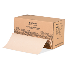 Papier d'emballage dans carton distributeur