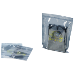 Sachet blind&eacute;  ESD &agrave; fermeture &agrave; pression RECYCLE
