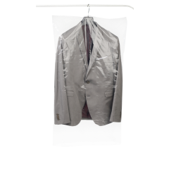 Housse de protection pour v&ecirc;tements LDPE, 600&times;1'200 mm, 25 &micro;m, transparent