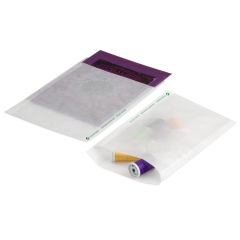 Sachet plat en papier cristal