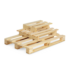 Palette perdue en bois