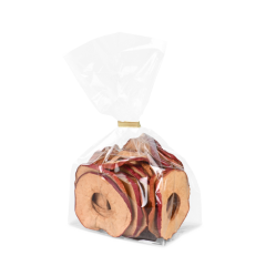 OPPA-Sachet &agrave; fond plat avec protection longue dur&eacute;e de l'ar&ocirc;me, 120&times;75&times;240 mm, transparent