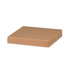 couvercle pour la bo&icirc;te-cadeau 250&times;250&times;30 mm, natur