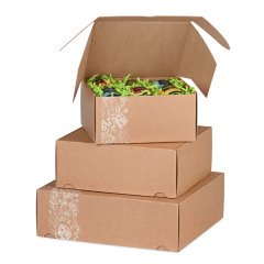 Carton cadeau carré