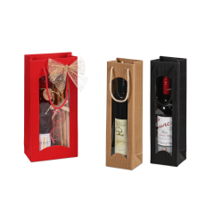 Sac cadeau avec fenêtre