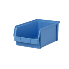 Bacs &agrave; bec en plastique 350&times;200&times;145 mm, bleu