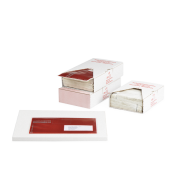 MECOUVERT® Pochette adhésive porte-documents dans un carton distributeur