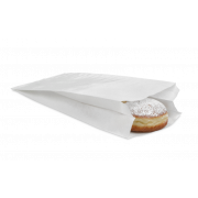 Sachet plat en papier pergamine, blanc