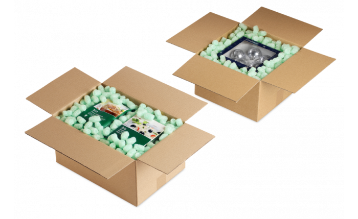 FILL-IN GREEN Flocons d'emballage bio Matériau de calage et de capitonnage