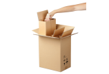 Carton pour bouteilles de 0,75 litre, certifiés DHL