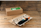 Emballage d'expédition pour bouteilles en cellulose moulée 0,75 litre