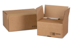 Carton avec fond automatique NIVEAU-BOX à hauteur variable