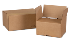 Carton avec fond automatique NIVEAU-BOX à hauteur variable