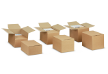 Carton avec fond automatique NIVEAU-BOX S  à hauteur variable et fermeture adhésive