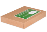 Boîte postale brune OPTO-POST avec fermeture adhésive