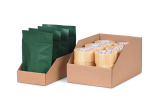 Boîte de rangement en carton ondulé
